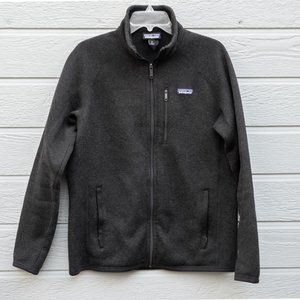 Patagonia Men's Better Sweater Fleece Jacket Full Zip, Black, 25528, Medium